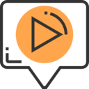 interface,music and multimedia,music player,multimedia,arrows,movie,video player,play button,multimedia option